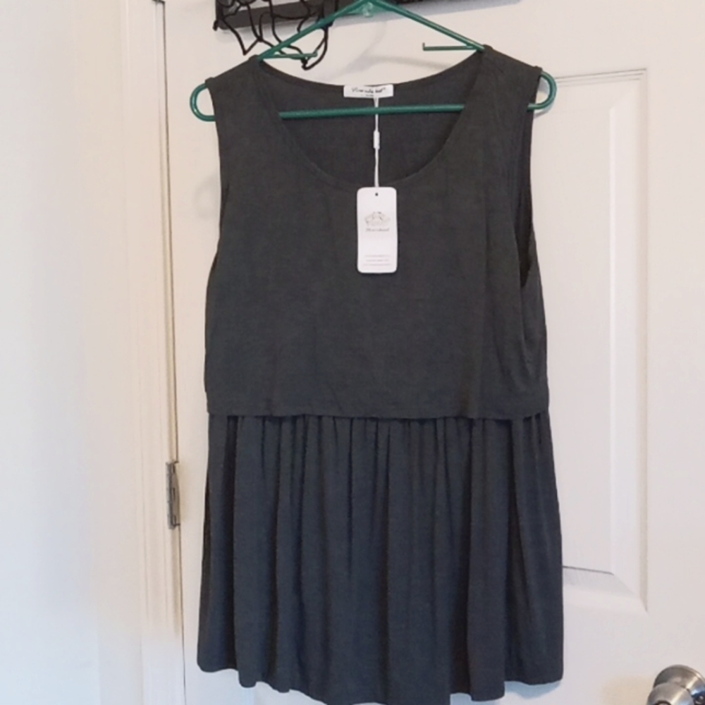 Bearsland maternity blouse XL gray